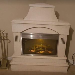 Porcelain Fire Place
